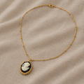 Antikes Kamee-Goldkette