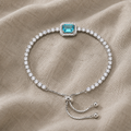 Moissanit-Armband aus 925er Silber