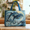 Handwerker Tasche - Wasser Delfin