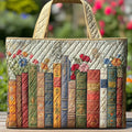 Bestickte Tasche – Bezaubernde Bibliothek