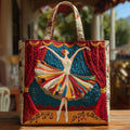Bestickte Tasche - Elegante Balletttänzerin