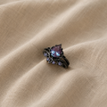 Amethyst Ring | Weisses Gold