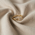 Goldene Spangring – verstellbar