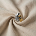 Stylischer Ring mit Hundeknuddler