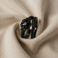 Kristall Luxe Onyx Ring