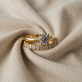Goldene Erb-Ringe Set