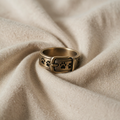 Pfotenabdruck-Ring