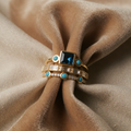 Faszinierende blaue Ringe