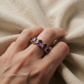 Olivia Violett Ring | Roségold