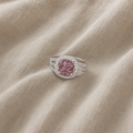 Poskipuna Keisarinna Halo-Ring | Weissgold