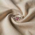 Rosalie Herz-Zirkonia Weissgoldring
