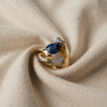 BLAUER ORBITA RING Geometrie