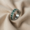 Grüne Ewigkeit Ring