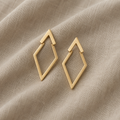 Boho geometrischer Ohrring