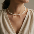 Boho-Elegante Perlenkette