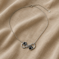 Anhänger mit wahrem Symbol und Zirkonwürfel