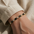 Bohemian Ausdruck Onyx Armband