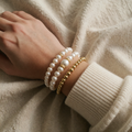 Besonderes Set von Perlenarmbändern