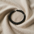 Gothisches Statement-Onyx-Armband