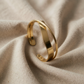 Klassische offene Goldkette