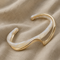 Weiches Strahlendes Opal Gold Armband