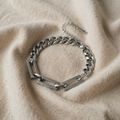 Selma – Armband mit Kettengliedern und Rechtecken