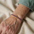 Amethyst Tennisarmbänder | Gold