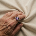 Amethyst Schmuck | Weissgold