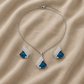 Brigita Saphir Schmuckset