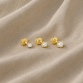 Evelina – Schöne goldene Ketten mit elegantem geschwungenem Design.