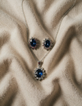 Katrins Set aus blauen Saphiren