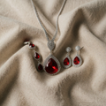 Weissgold Schmuckset